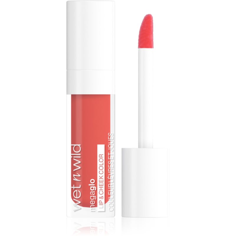 Wet n Wild MegaGlo Cremiger Lippenstift für Lippen und Wangen Farbton Coral Dream 6,5 ml