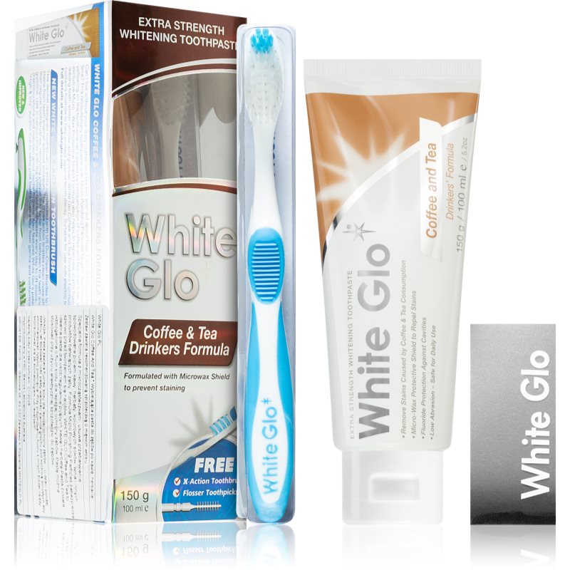 

White Glo Coffee & Tea Drinkers Formula стоматологічний набір