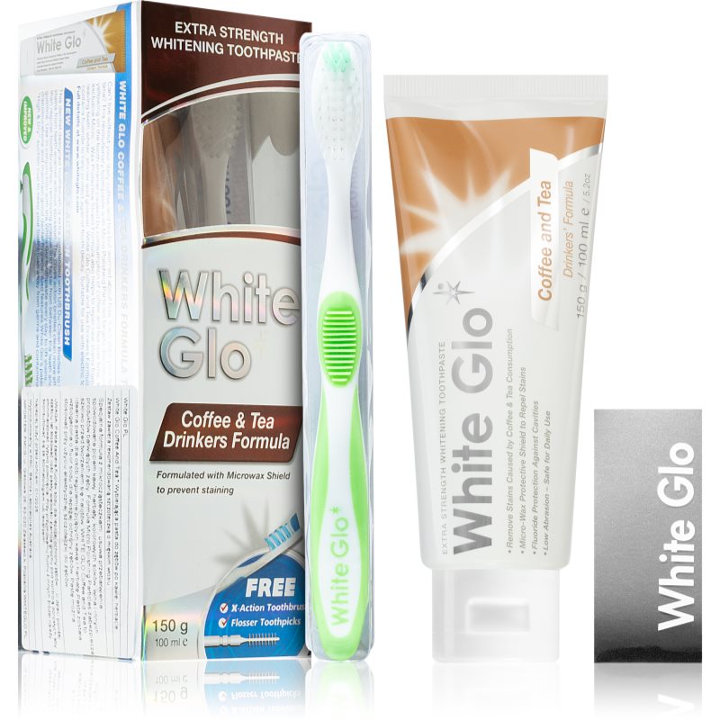 

White Glo Coffee & Tea Drinkers Formula стоматологічний набір II.