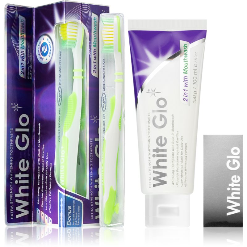 

White Glo 2 in1 стоматологічний набір I.