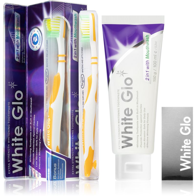 

White Glo 2 in1 стоматологічний набір I.