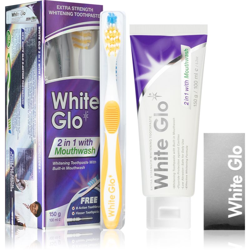 

White Glo 2 in1 косметичний набір II.