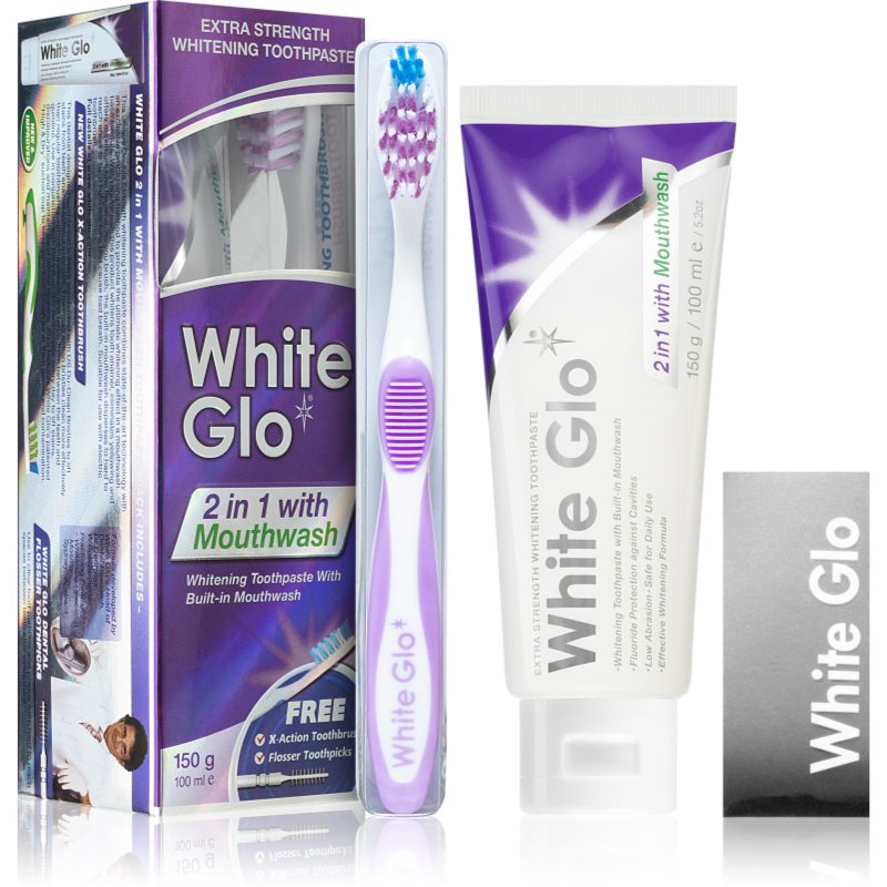 

White Glo 2 in1 стоматологічний набір II. (2 в 1)