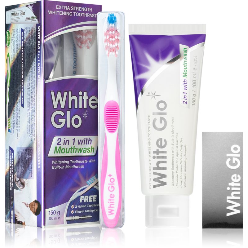 

White Glo 2 in1 стоматологічний набір II. (2 в 1)
