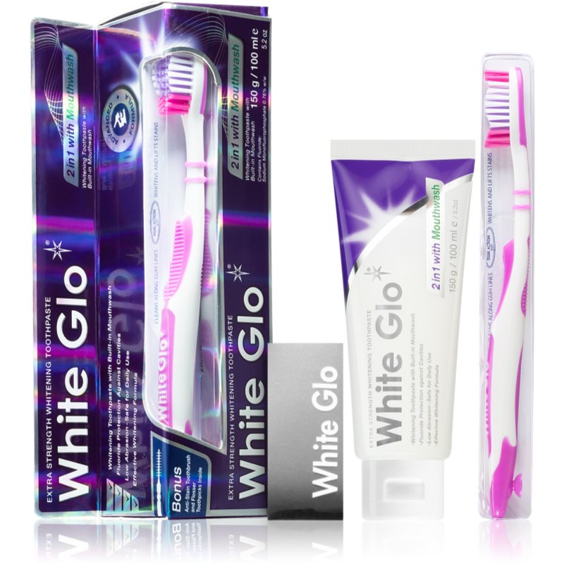 

White Glo 2 in1 стоматологічний набір