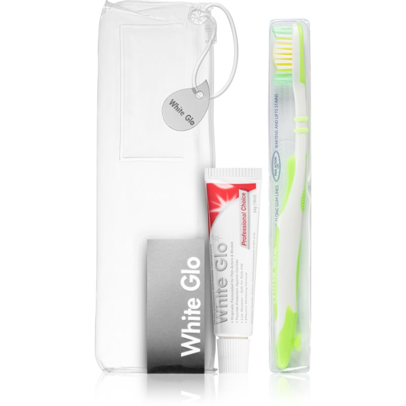 

White Glo Travel Kit дорожній набір Green (для зубів)