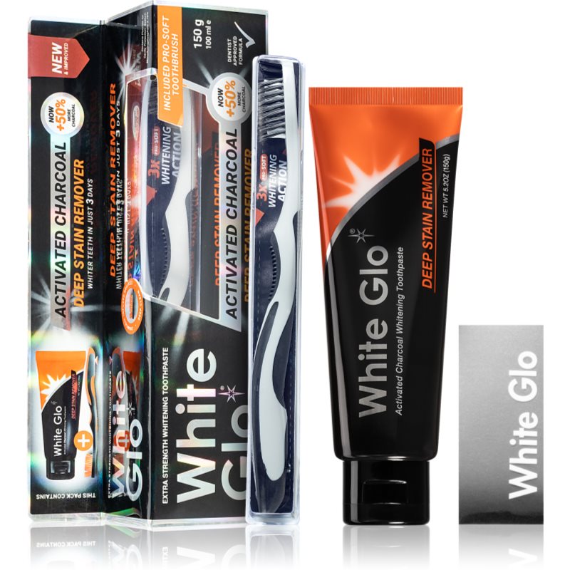 

White Glo Charcoal стоматологічний набір