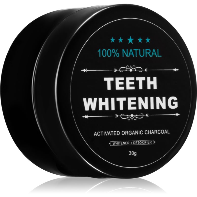 White Glo Charcoal dantų balinimo milteliai 30 g