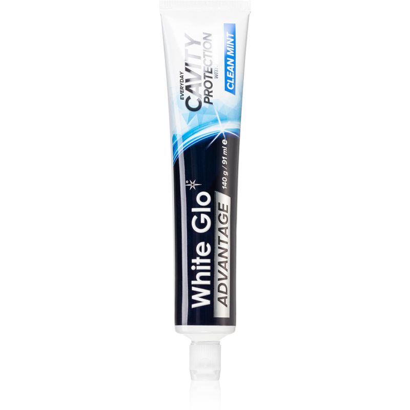 White Glo Advantage Cavity balinamoji dantų pasta Mint 140 g