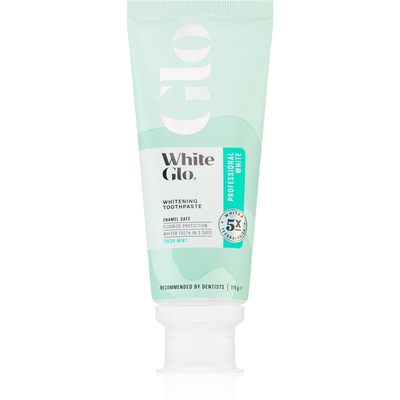 White Glo Glo Professional White bleichende Zahnpasta 115 g