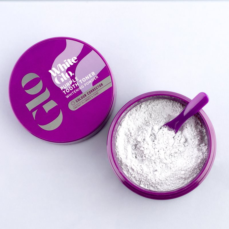 White Glo Purple Tooth Toner Powder Poudre Dentaire Blanchissante 30 G