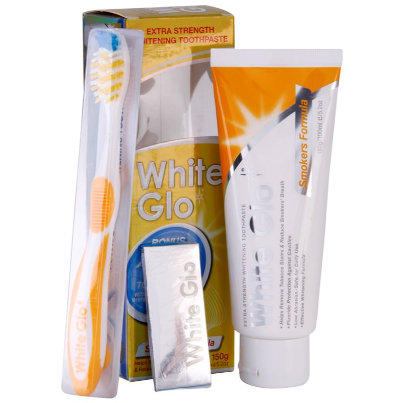 White Glo Smokers Formula Dental Care Set