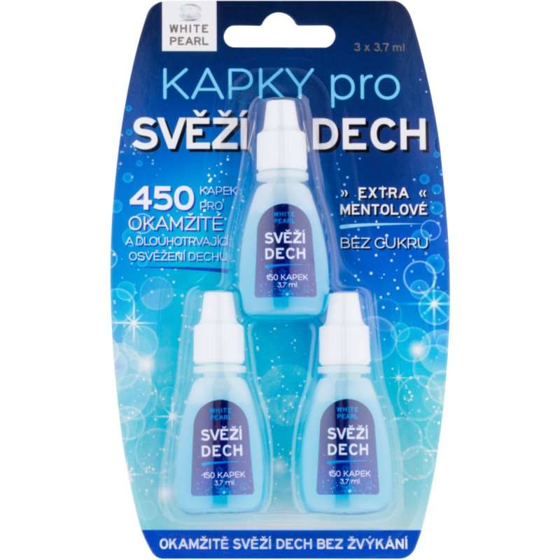 

White Pearl Dental Care краплі для свіжого подиху