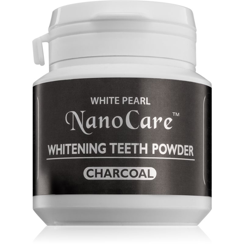 White Pearl NanoCare dantų balinimo milteliai su aktyvintosiomis anglimis 30 g
