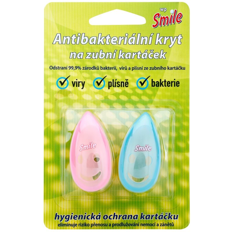 

White Pearl Smile футляр для зубної щітки Pink & Blue