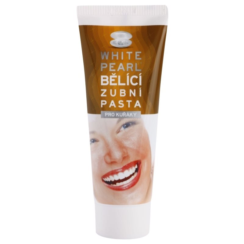 White Pearl Whitening Zahnweisser-Zahnpasta für Raucher 75 ml