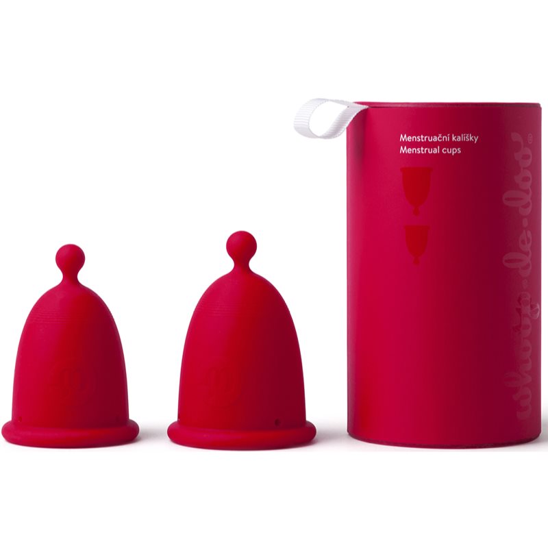 Whoop·de·doo Menstrual Cup Duo Pack Coupe Menstruelle Red