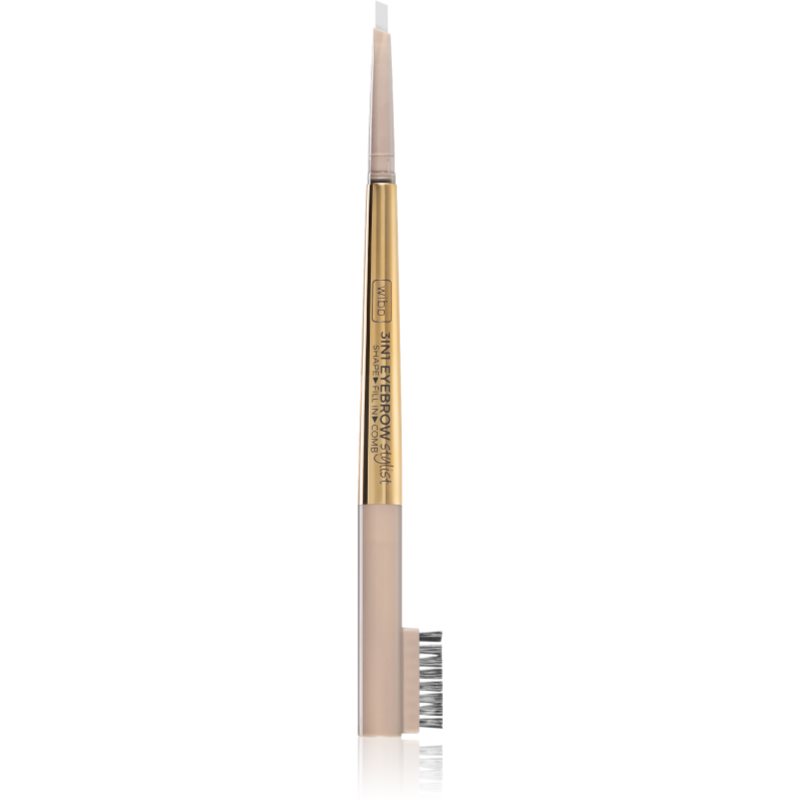 Wibo 3in1 Eyebrow Stylist dvipusis antakių pieštukas su šepetėliu 2