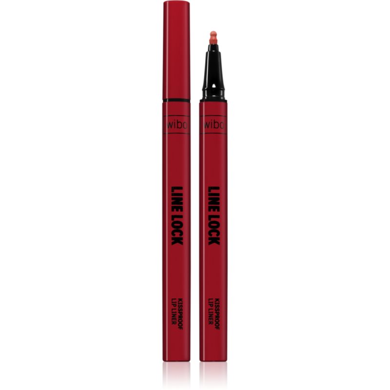 Wibo Line Lock Kissproof Lip Liner Læbe markør med længerevarende effekt Skygge 05 Love Bitte 1 stk.