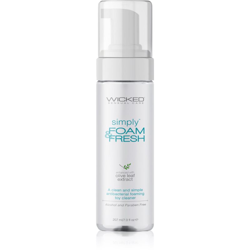 Wicked Simply Foam & Fresh čistiaci prostriedok na erotické pomôcky 207 ml