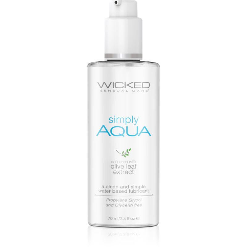 Wicked Simply Aqua lubrikační gel 70 ml