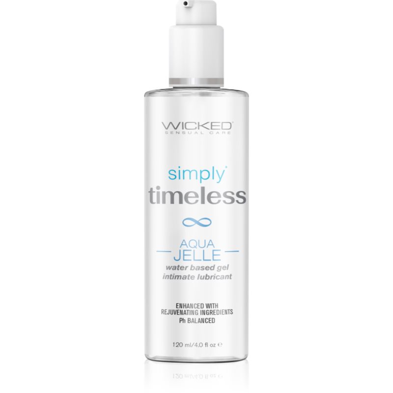 Wicked Simply Timeless Aqua Jelle lubrikačný gél 120 ml