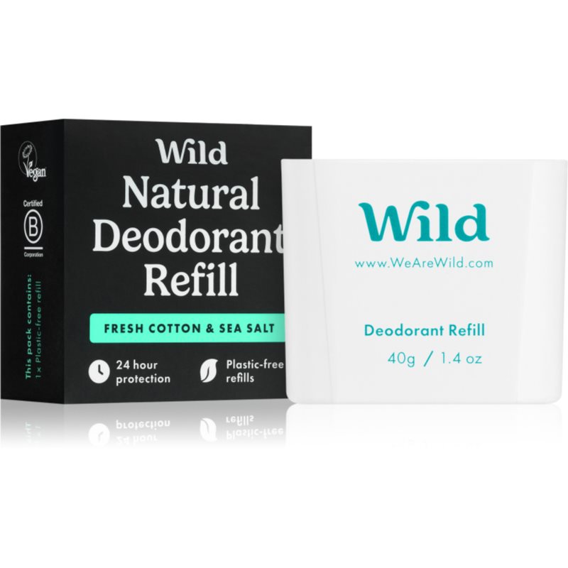 Thumbnail - Wild Fresh Cotton & Sea Salt Men Deo-Stick Ersatzfüllung 40 g