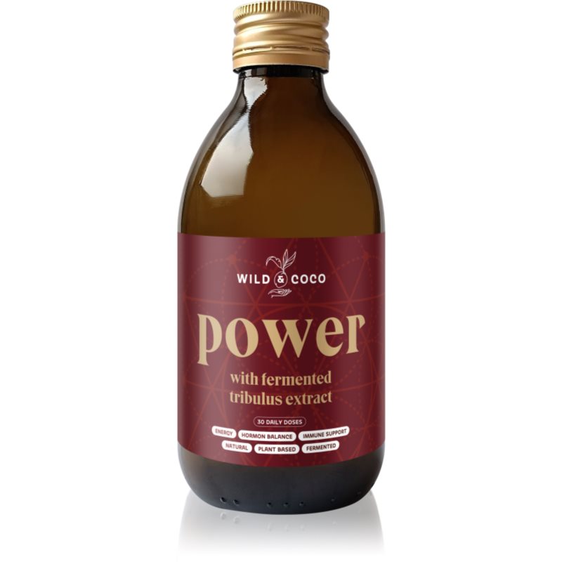 WILD & COCO Essential Power doplněk stravy z bylin 250 ml