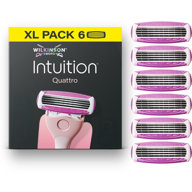 Wilkinson Sword Intuition Quattro náhradné hlavice