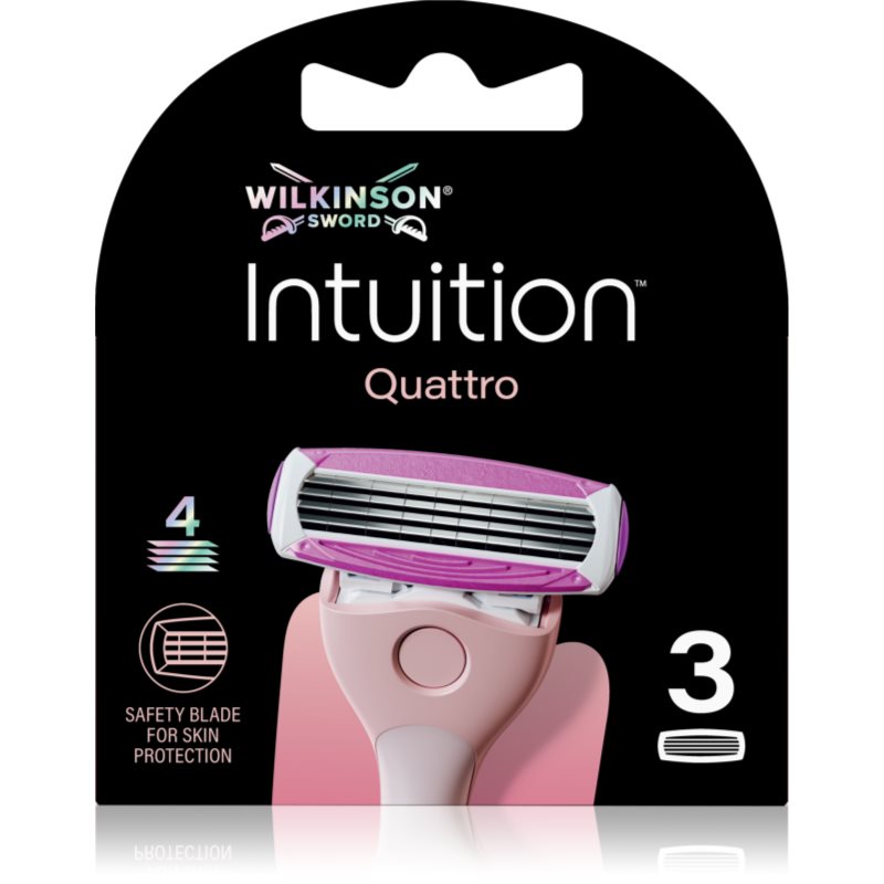 Náhradní hlavice Wilkinson Quattro for Women 3 ks koupíte na Notino.cz