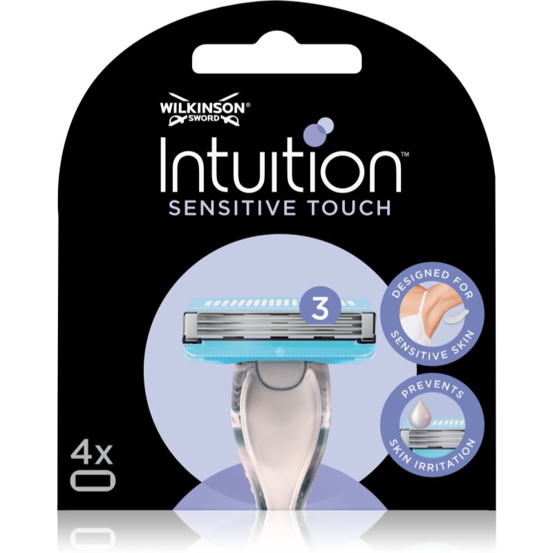 Wilkinson Sword Intuition Sensitive Touch náhradné hlavice 4 ks