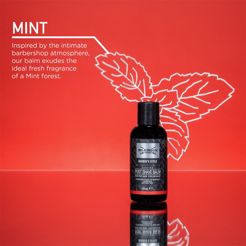 Wilkinson Sword Barbers Style Post Shave Balm Aftershave Balm 118 Ml