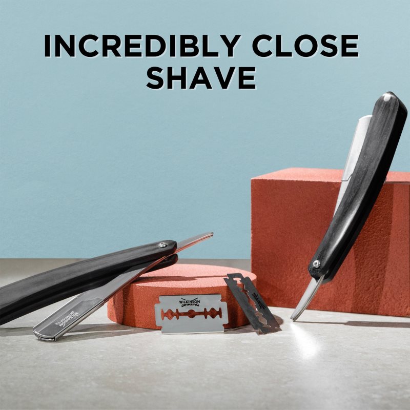 Wilkinson Sword Barber's Style Straight Edge klasická holiaca britva + náhradné hlavice (obrázok 3)