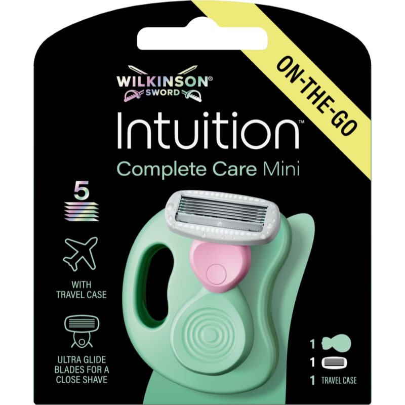 Wilkinson Sword Intuition Complete Mini cestovní holicí strojek s pouzdrem 1 ks