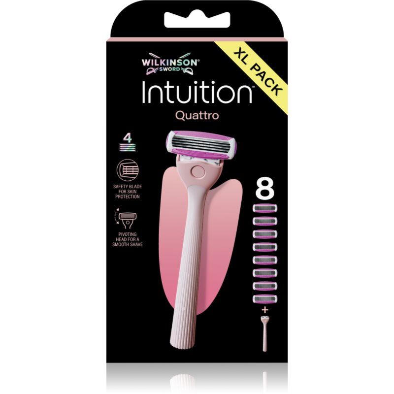 Wilkinson Sword Intuition Quattro самобръсначка Резервни остриета 5 СК