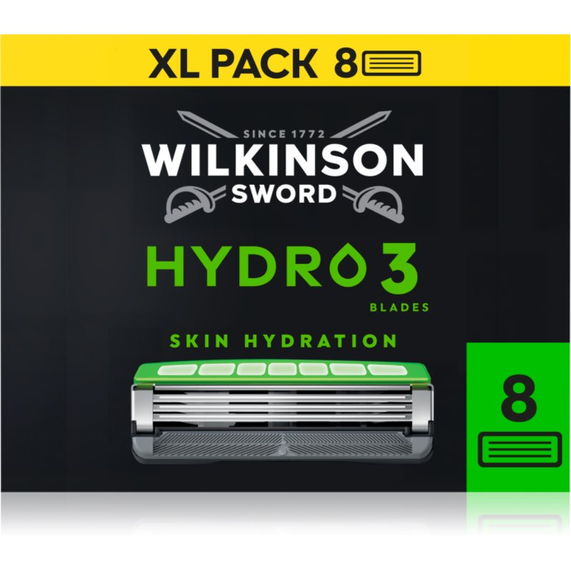 Wilkinson Sword Hydro3 náhradní hlavice 8 ks