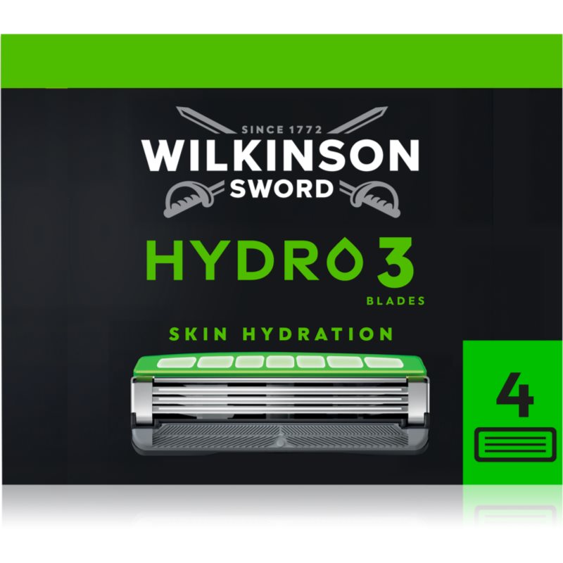 Wilkinson Sword Hydro3 náhradní hlavice 4 ks