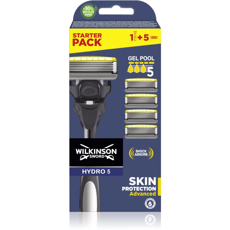Wilkinson Sword Hydro5 Skin Protection Advanced Бритва Змінні картриджі 4 шт 1 кс