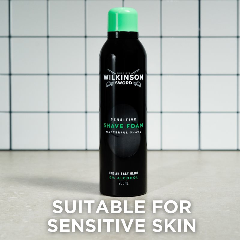 Wilkinson Sword Sensitive Shave Foam shaving foam for men 200 ml