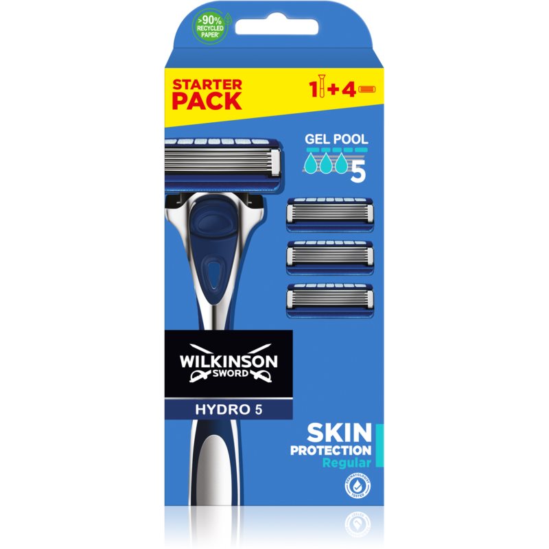 Wilkinson Sword Hydro5 Skin Protection Regular pakaitiniai peiliukai 4 vnt.