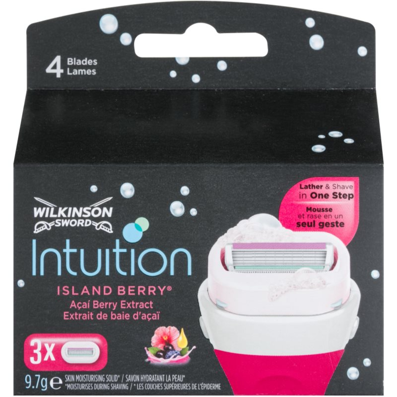

Wilkinson Sword Intuition Island Berry Змінні картриджі 3 шт