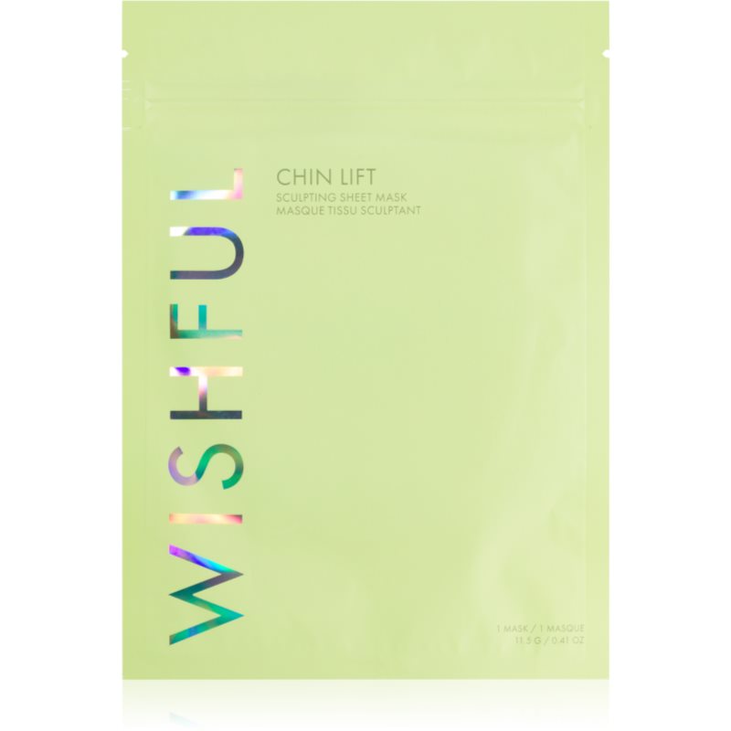 Wishful Chin Lift ліфтінгова тканинна маска для зміцнення шкіри шиї та підборіддя 11,5 гр