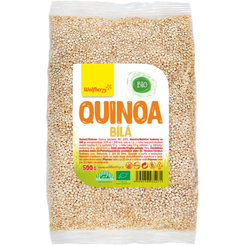 Wolfberry Quinoa bílá BIO 500 g koupíte na Notino.cz