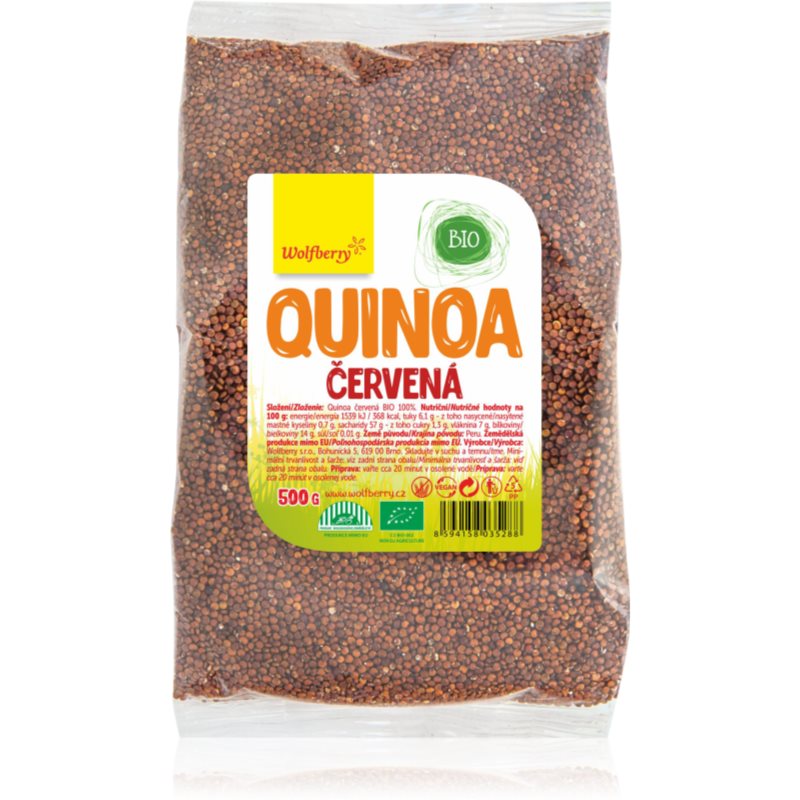 Wolfberry Quinoa červená BIO quinoa v BIO kvalite 500 g