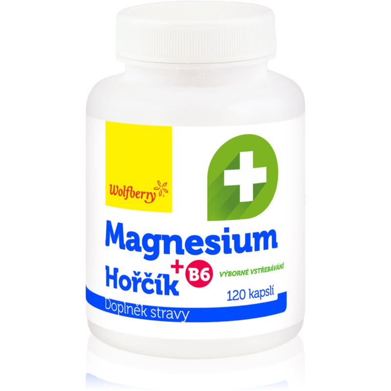 Wolfberry Magnesium + B6 120 kapslí