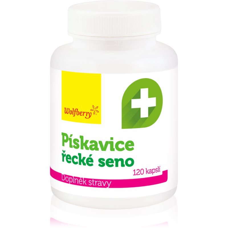 Wolfberry Pískavice řecké seno 120 kapslí