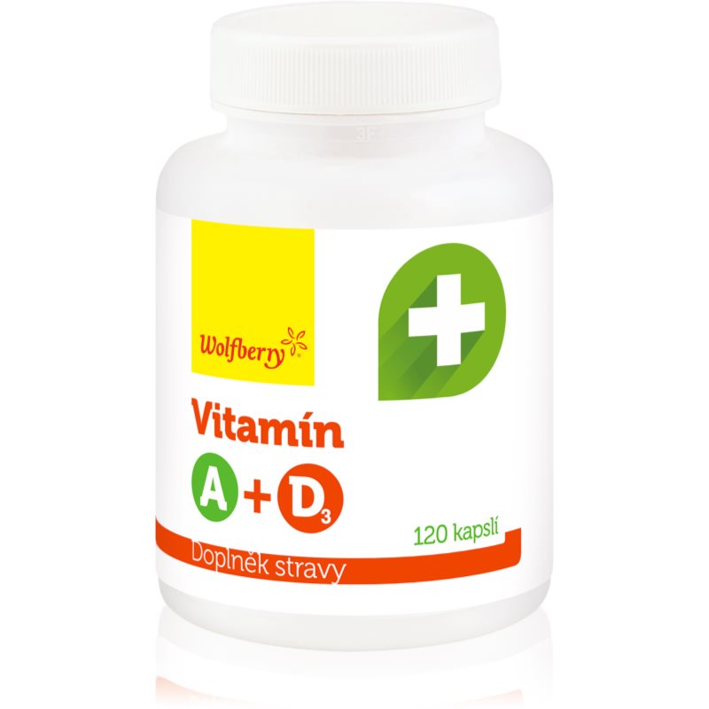 Wolfberry Vitamin A + D3 120 kapslí