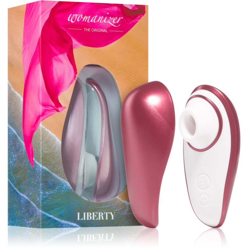 Womanizer Liberty кліторальний стимулятор Pink Rose 10,4 см