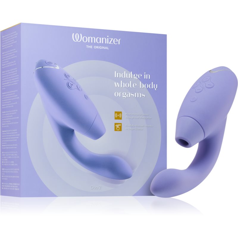 Womanizer Duo 2 Stimulateur Clitoridien Lilac 20 Cm