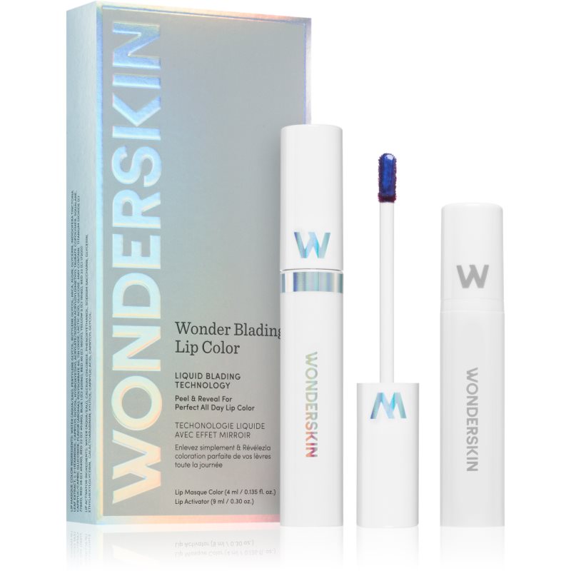 WONDERSKIN Wonder Blading Lip Stain Kit peel-off ruž za usne nijansa Crush 4 ml